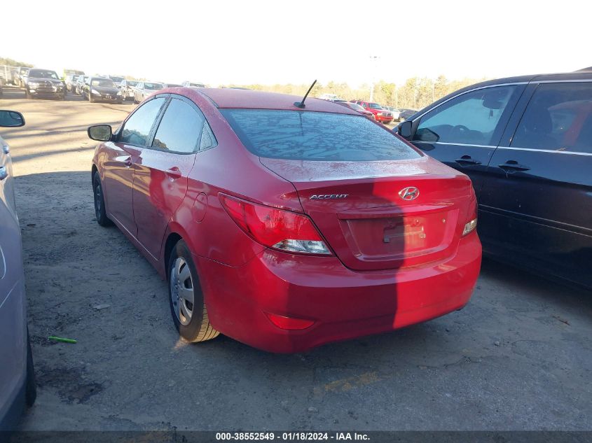 2016 HYUNDAI ACCENT SE - KMHCT4AE9GU012068