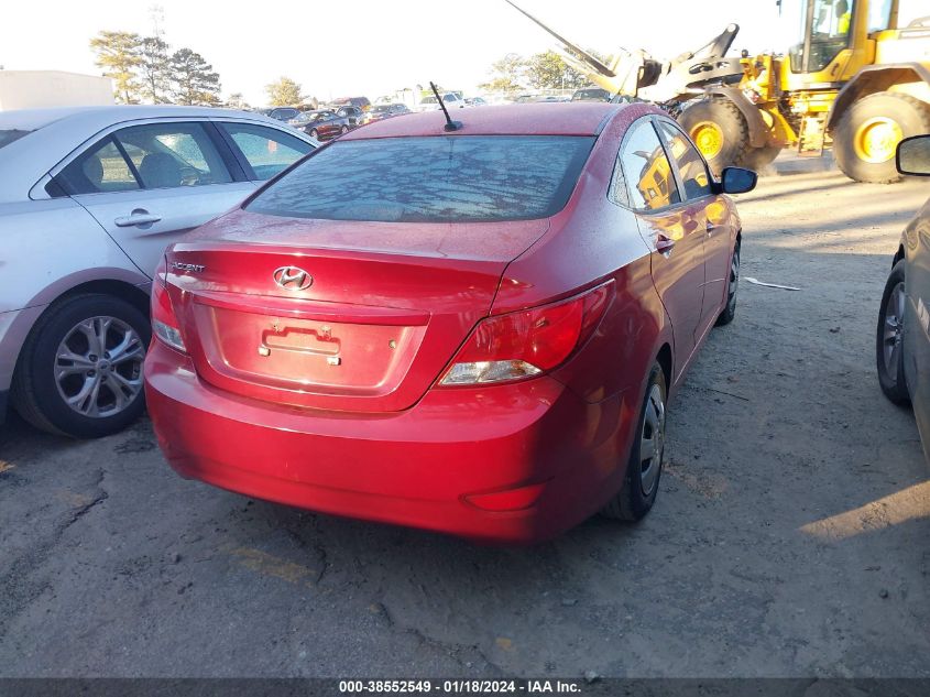 2016 HYUNDAI ACCENT SE - KMHCT4AE9GU012068