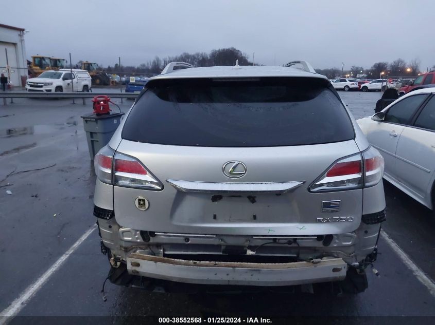 2013 LEXUS RX 350 - 2T2ZK1BAXDC132252