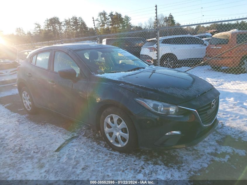 2015 MAZDA MAZDA3 I SPORT - 3MZBM1K72FM198791