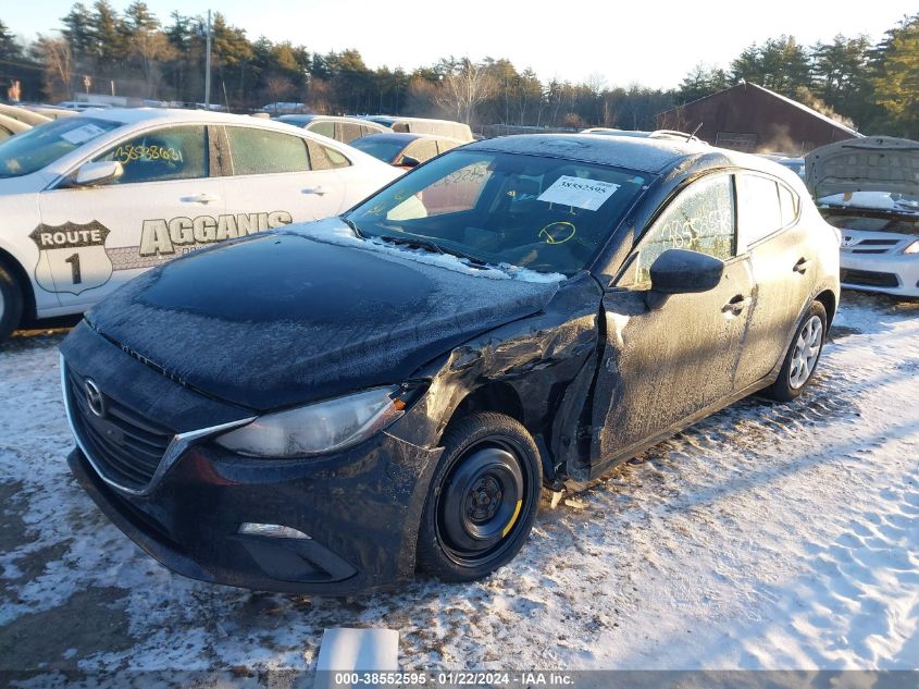 2015 MAZDA MAZDA3 I SPORT - 3MZBM1K72FM198791