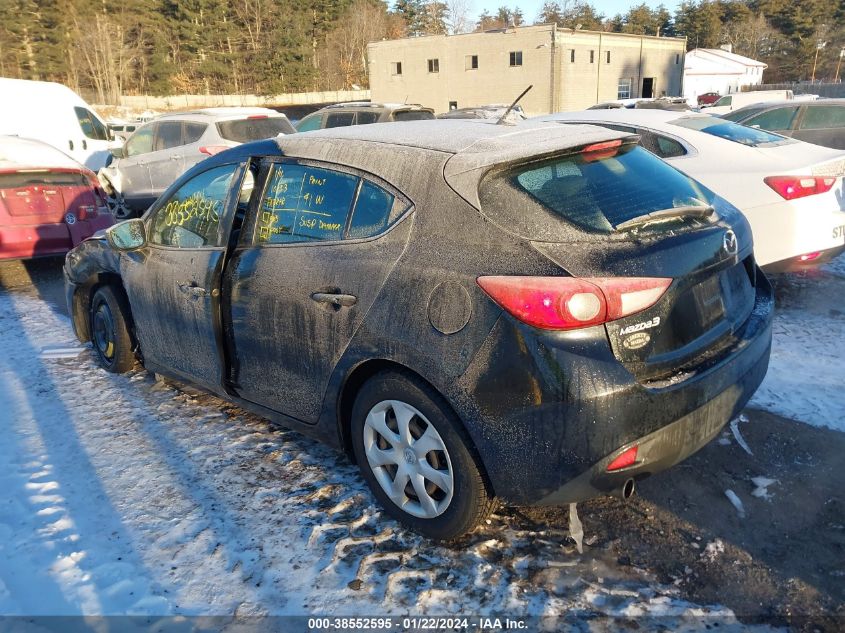 2015 MAZDA MAZDA3 I SPORT - 3MZBM1K72FM198791