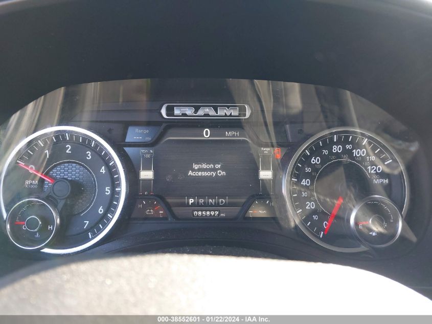 2019 RAM 1500 BIG HORN/LONE STAR - 1C6RRFFG6KN847526