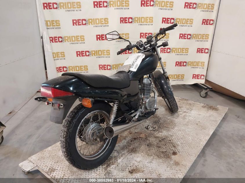 2005 HONDA CB250 JH2MC24075K200181