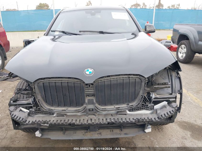 2022 BMW X3 SDRIVE30I - 5UX43DP03N9K82576