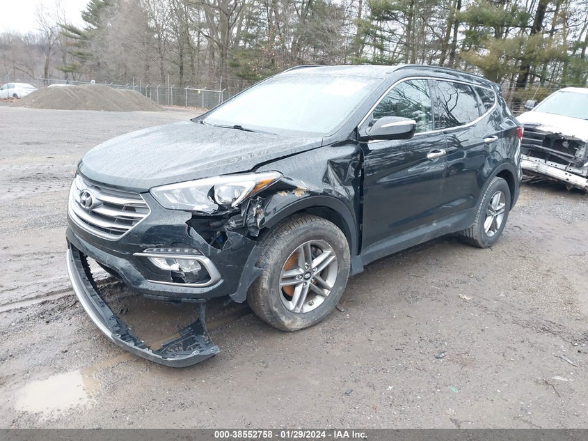 VIN 5XYZUDLB7HG384302 2017 HYUNDAI SANTA FE SPORT 2.4L