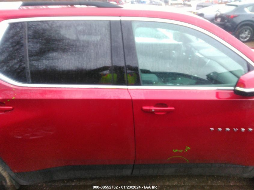 2018 CHEVROLET TRAVERSE LT - 1GNERGKW5JJ244882