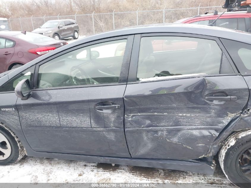 2014 TOYOTA PRIUS TWO - JTDKN3DU5E1787084