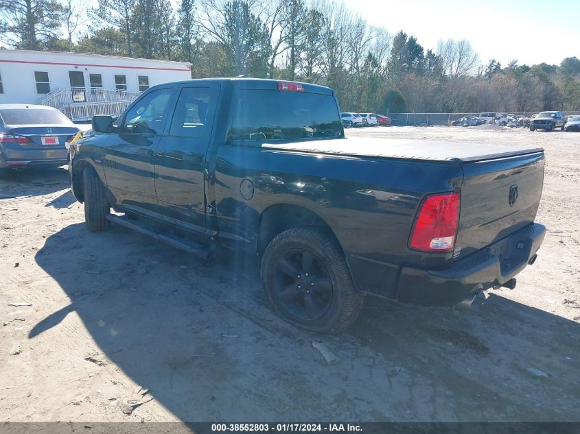 2017 RAM 1500 EXPRESS QUAD CAB 4X2 6'4 BOX - 1C6RR6FT9HS708742