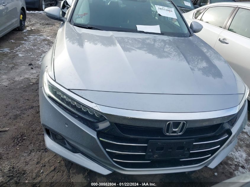 2021 HONDA ACCORD EXL - 1HGCV1F59MA115799