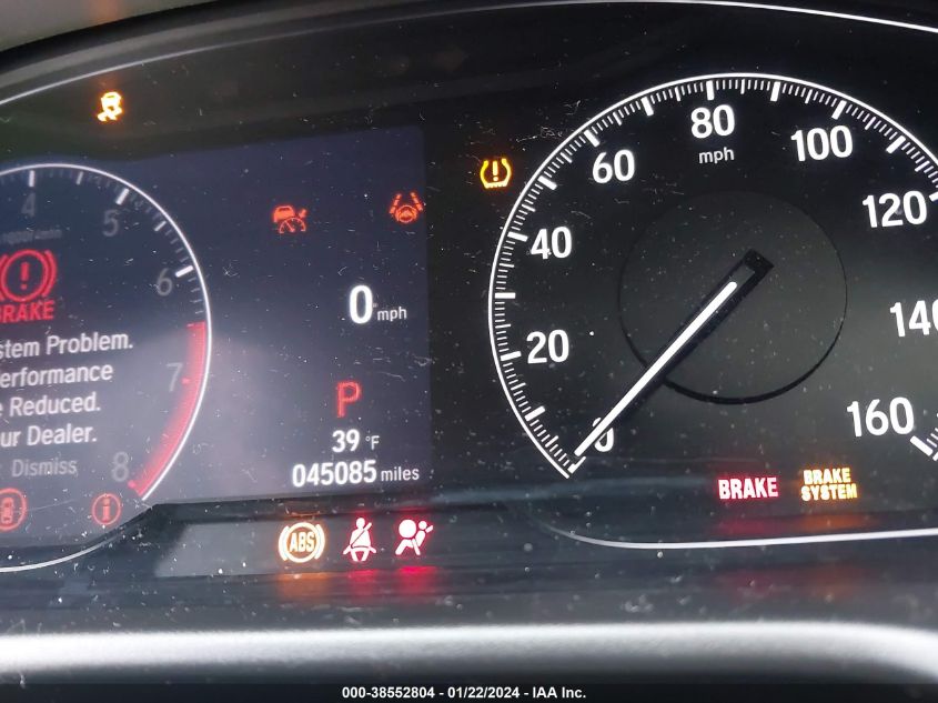 2021 HONDA ACCORD EXL - 1HGCV1F59MA115799