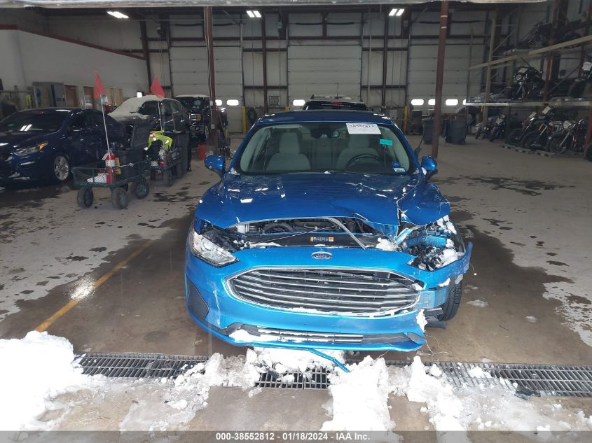 2019 FORD FUSION SE - 3FA6P0HD1KR250482