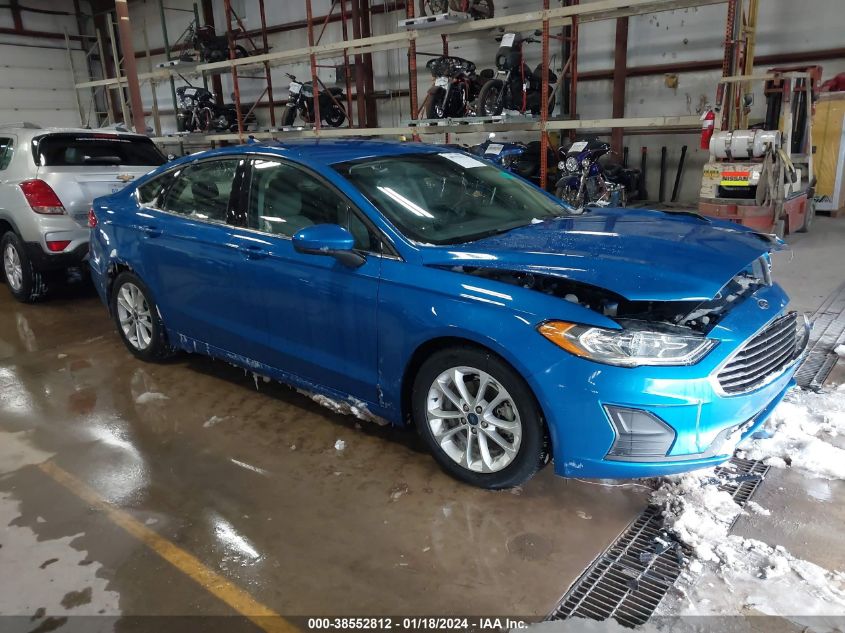 2019 FORD FUSION SE - 3FA6P0HD1KR250482