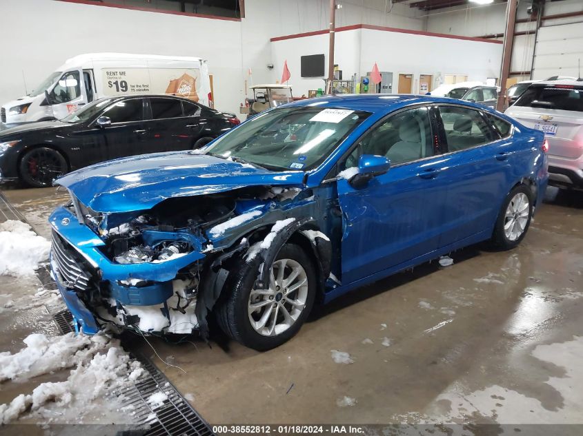 2019 FORD FUSION SE - 3FA6P0HD1KR250482