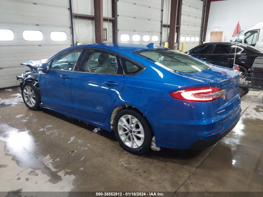 2019 FORD FUSION SE - 3FA6P0HD1KR250482