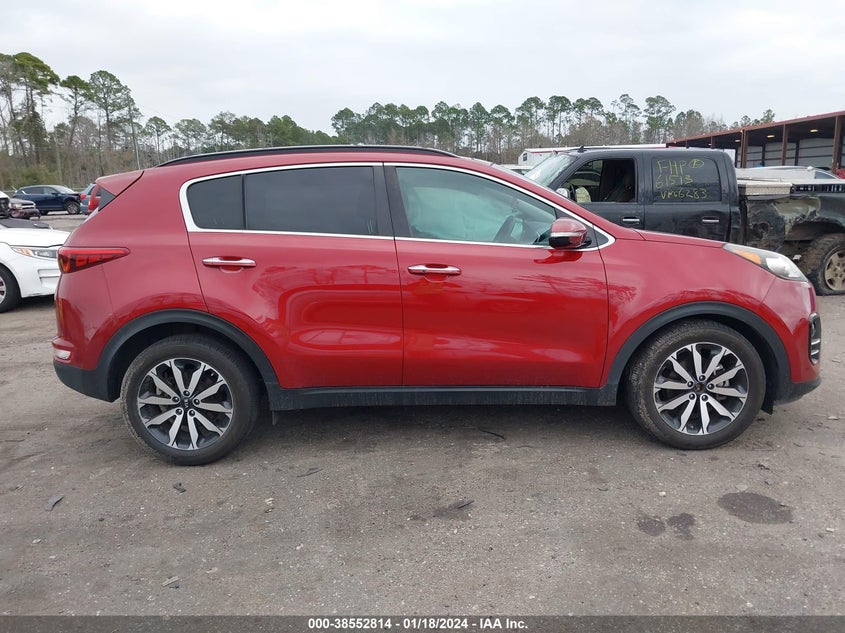 VIN KNDPN3AC5J7388605 2018 KIA SPORTAGE EX