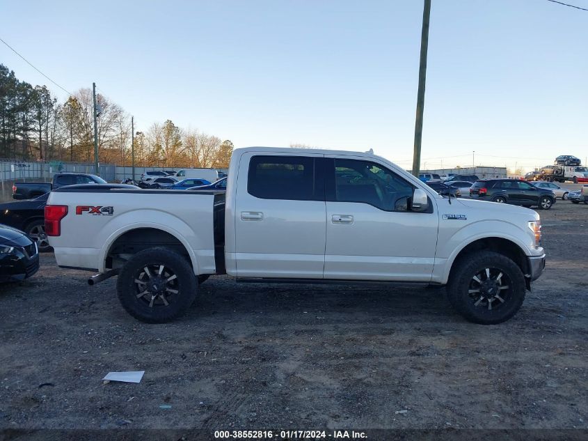 2018 FORD F-150 LARIAT - 1FTEW1EG6JFE36625