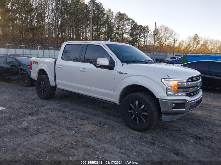 2018 FORD F-150 LARIAT - 1FTEW1EG6JFE36625