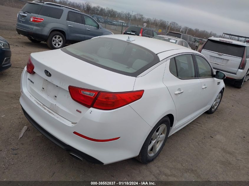 2014 KIA OPTIMA LX - KNAGM4A76E5462253