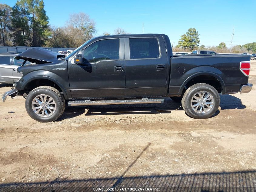2013 FORD F-150 LARIAT - 1FTFW1CF0DKD06821