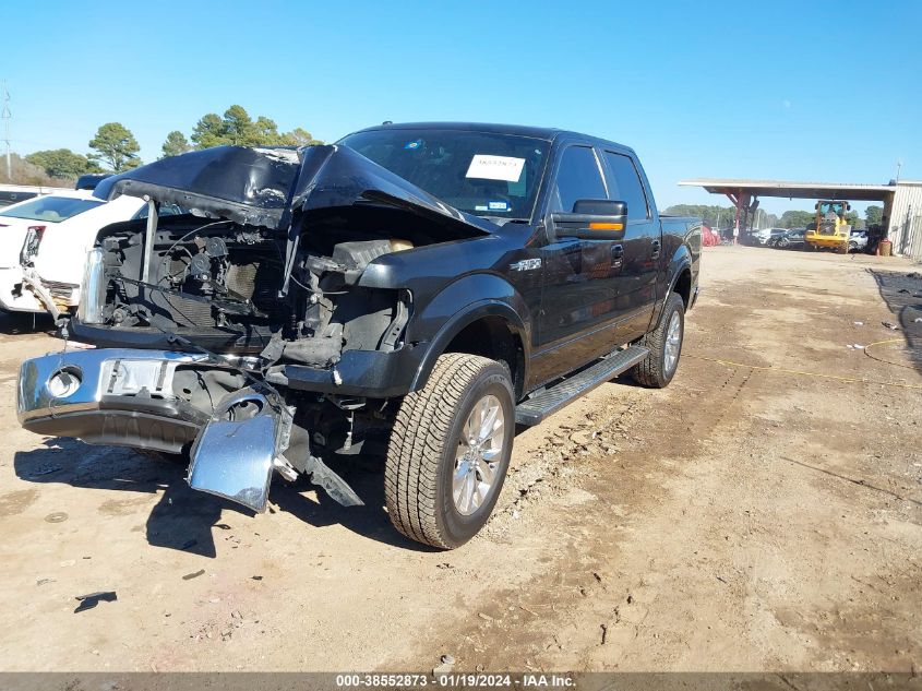 2013 FORD F-150 LARIAT - 1FTFW1CF0DKD06821