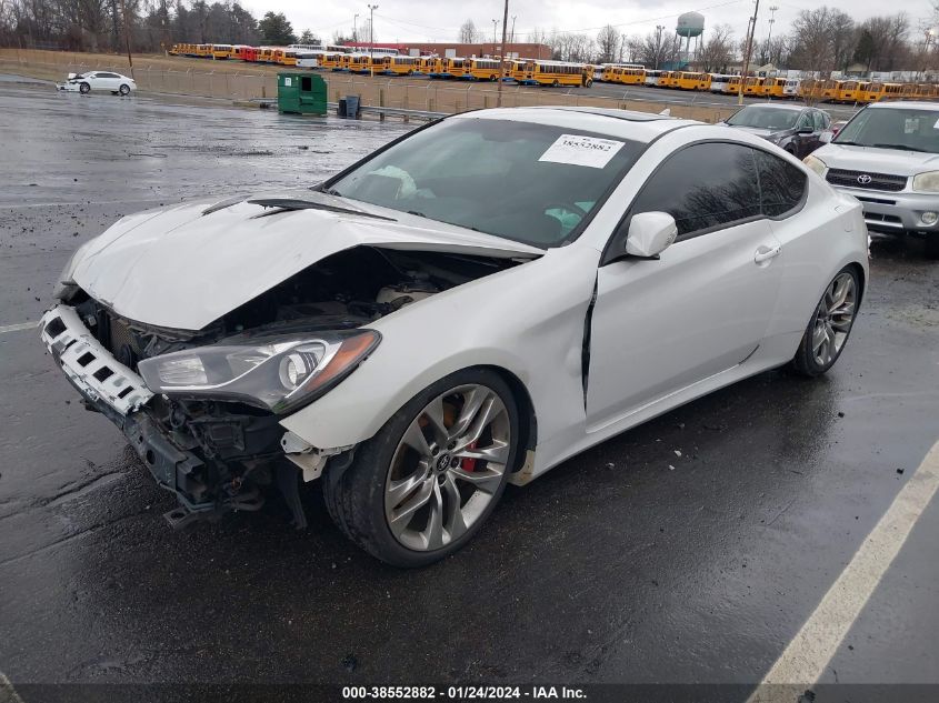 2013 HYUNDAI GENESIS 3.8 TRACK - KMHHU6KJ3DU108459