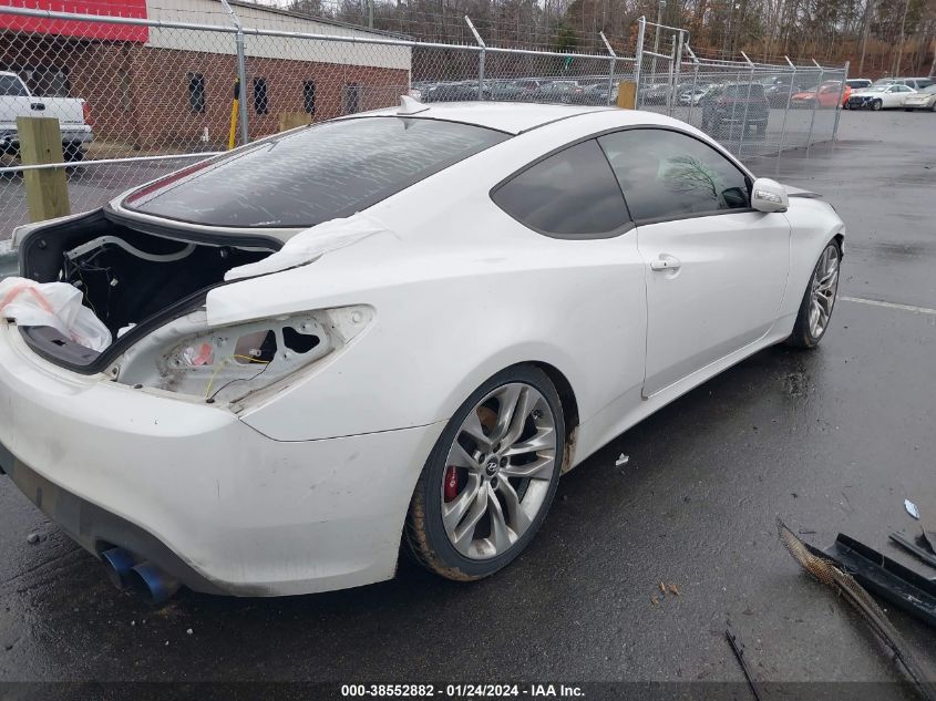 2013 HYUNDAI GENESIS 3.8 TRACK - KMHHU6KJ3DU108459