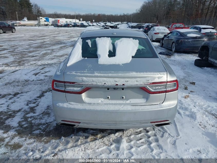 2017 LINCOLN CONTINENTAL RESERVE 1LN6L9NP7H5605333