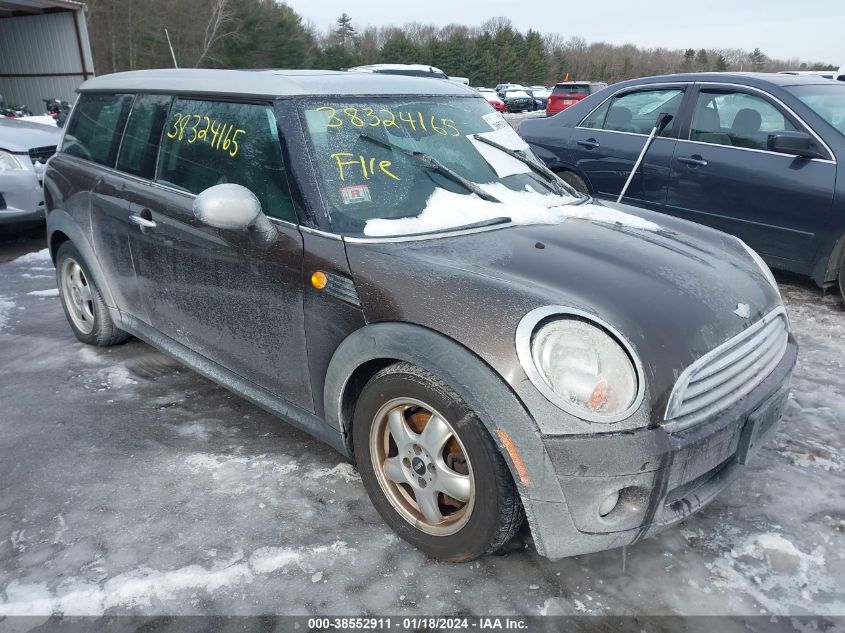 WMWML3C50ATX38606 | 2010 MINI COOPER CLUBMAN