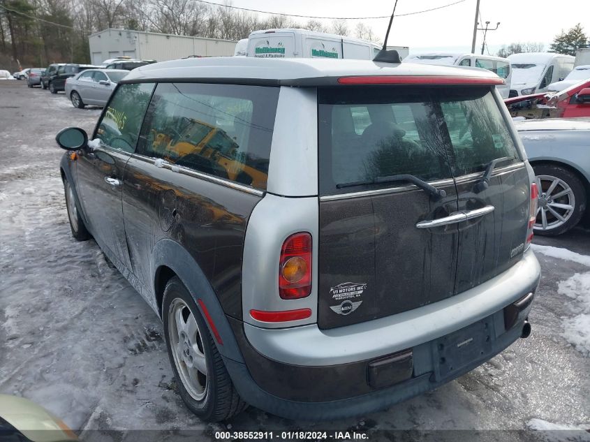 WMWML3C50ATX38606 | 2010 MINI COOPER CLUBMAN