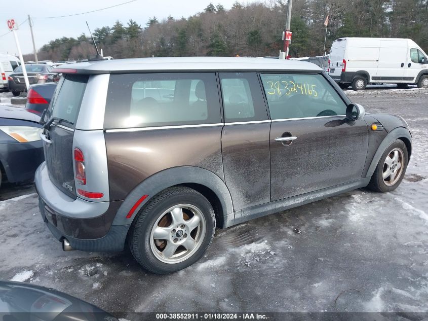 WMWML3C50ATX38606 | 2010 MINI COOPER CLUBMAN