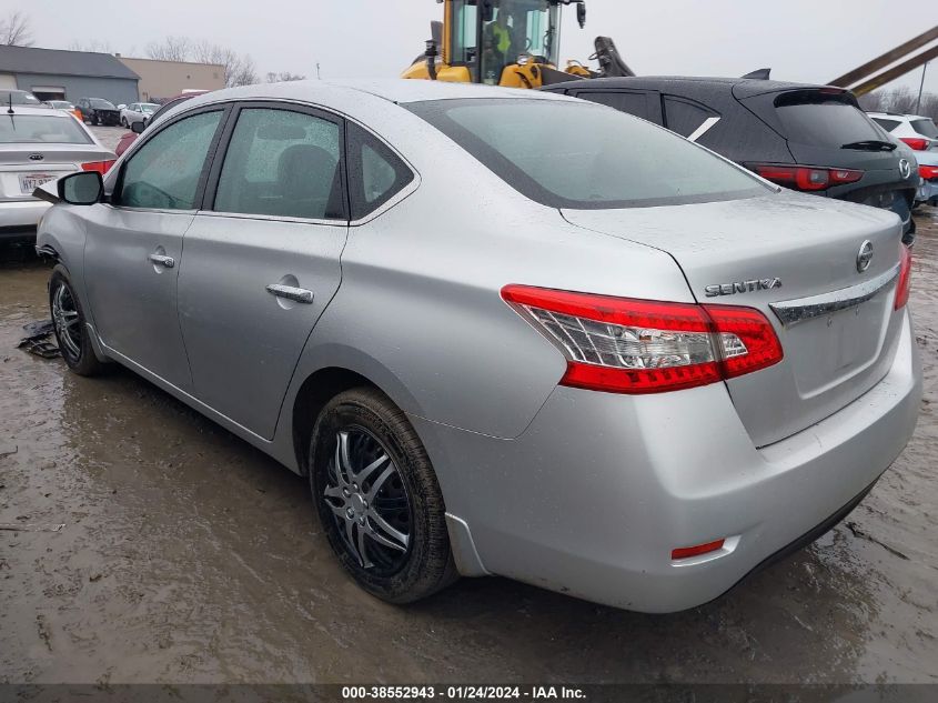 2015 NISSAN SENTRA S - 3N1AB7AP1FY257818