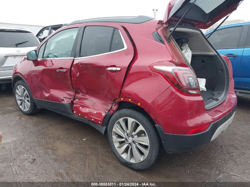 2019 BUICK ENCORE FWD PREFERRED - KL4CJASB8KB702485