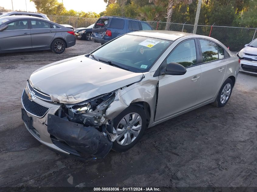 2014 CHEVROLET CRUZE LS AUTO - 1G1PA5SH9E7461488