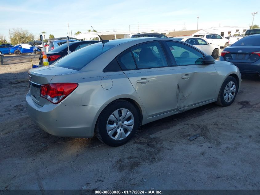 2014 CHEVROLET CRUZE LS AUTO - 1G1PA5SH9E7461488