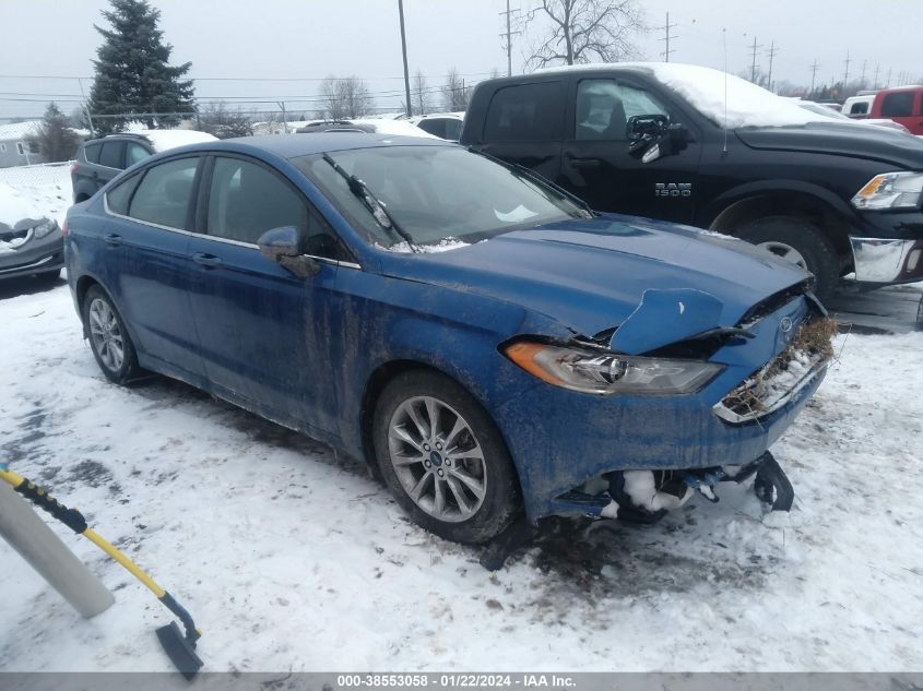 2017 FORD FUSION SE - 3FA6P0H76HR412643