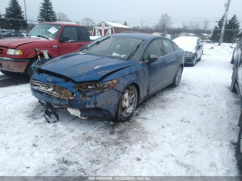 2017 FORD FUSION SE - 3FA6P0H76HR412643