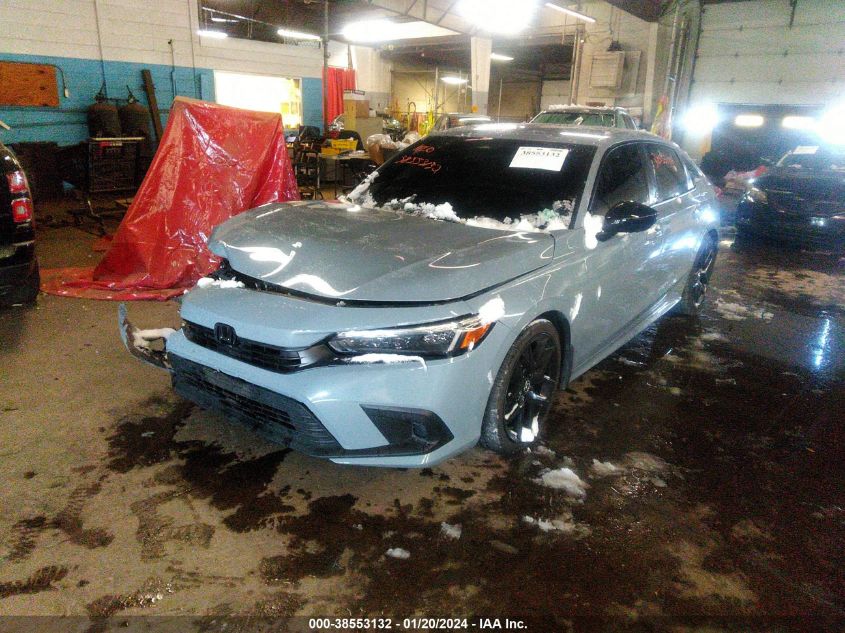 2022 HONDA CIVIC SPORT - 2HGFE2F50NH587167
