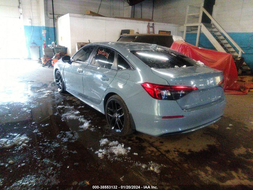 2022 HONDA CIVIC SPORT - 2HGFE2F50NH587167