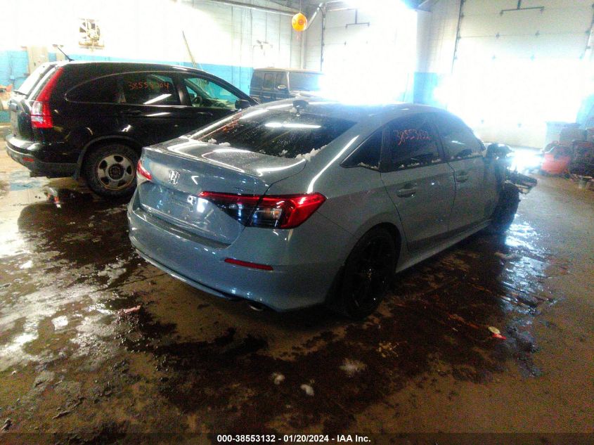 2022 HONDA CIVIC SPORT - 2HGFE2F50NH587167