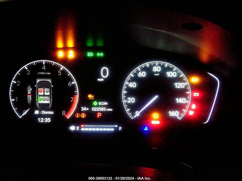 2022 HONDA CIVIC SPORT - 2HGFE2F50NH587167