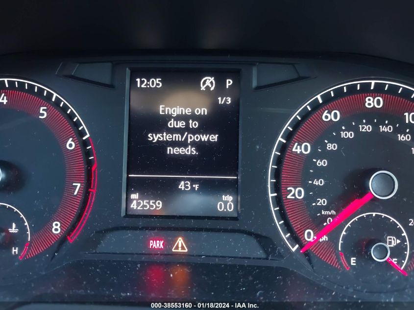 2020 VOLKSWAGEN JETTA 1.4T R-LINE/1.4T S/1.4T SE - 3VWCB7BU1LM045995