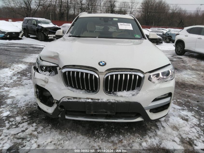 2018 BMW X3 XDRIVE30I - 5UXTR9C58JLC80816