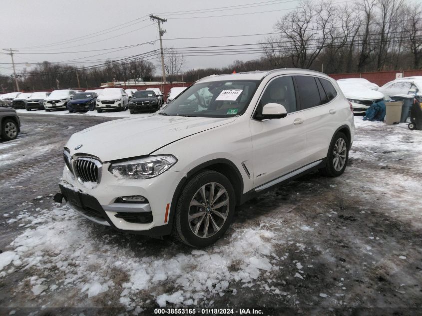 2018 BMW X3 XDRIVE30I - 5UXTR9C58JLC80816