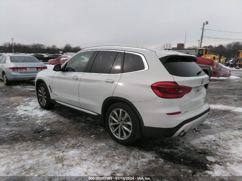 2018 BMW X3 XDRIVE30I - 5UXTR9C58JLC80816