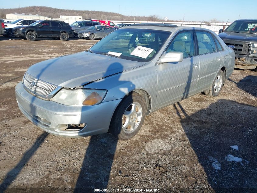 4T1BF28B51U139619 | 2001 TOYOTA AVALON