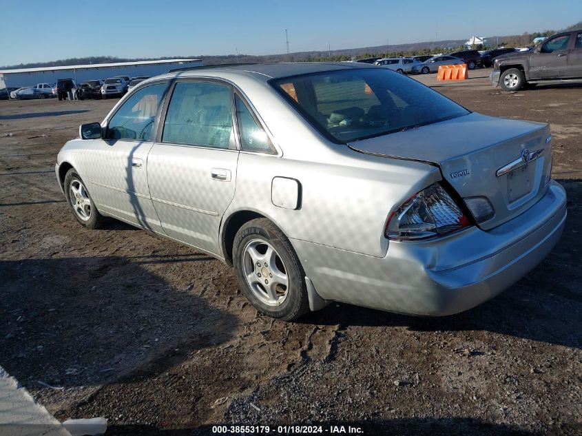 4T1BF28B51U139619 | 2001 TOYOTA AVALON