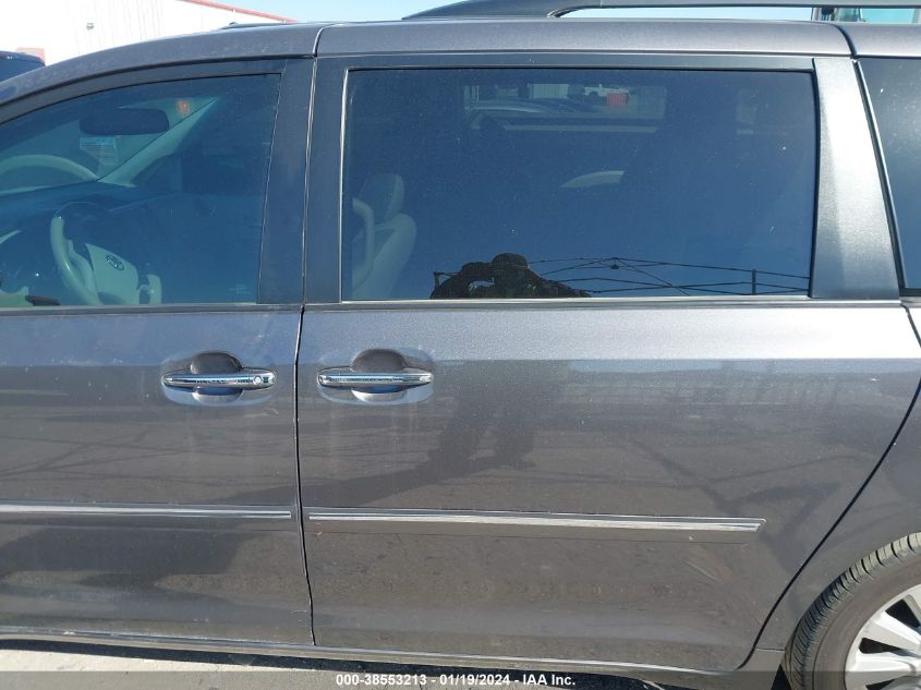 2014 TOYOTA SIENNA XLE/LIMITED - 115TDYK3DCXES4493