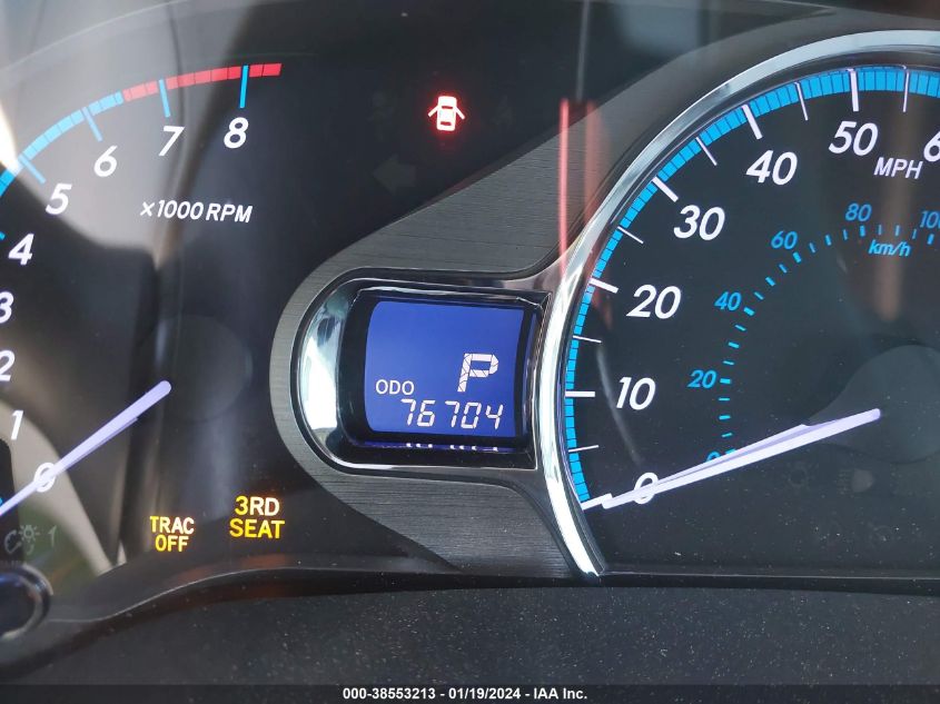 2014 TOYOTA SIENNA XLE/LIMITED - 115TDYK3DCXES4493