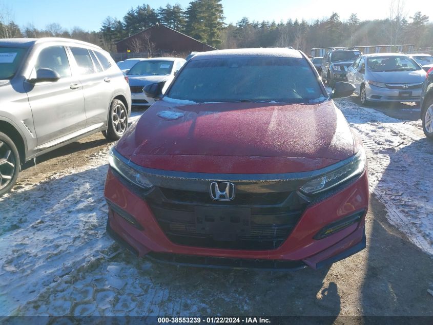 2019 HONDA ACCORD SPORT - 1HGCV1F3XKA159080